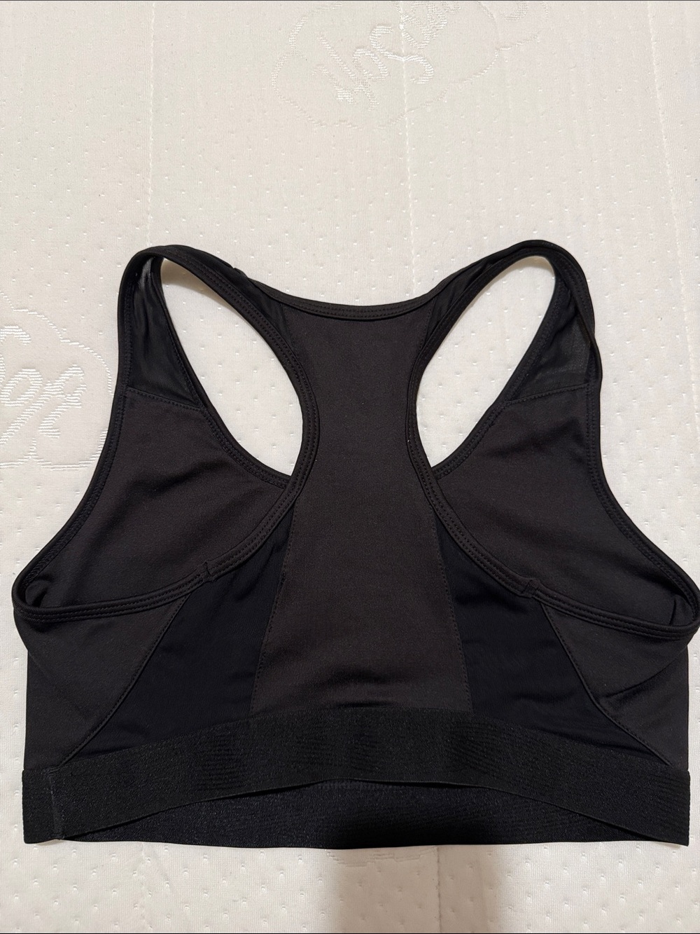 H&M Black Racerback Crop Sports Bra - Picture 2 of 2